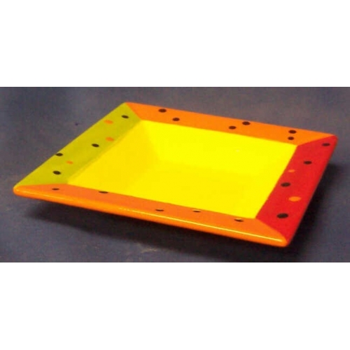 Plaster Molds - 6” Square Plate